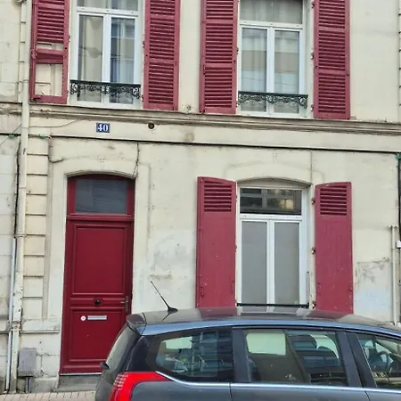 Le Sablesien 4 Personnes,salon Et Cuisine Entre Centre Et Gare לה מאנש